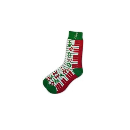CHAUSSETTES PIANO ET NOTES "HOLIDAY SEASON" AIMG16303
