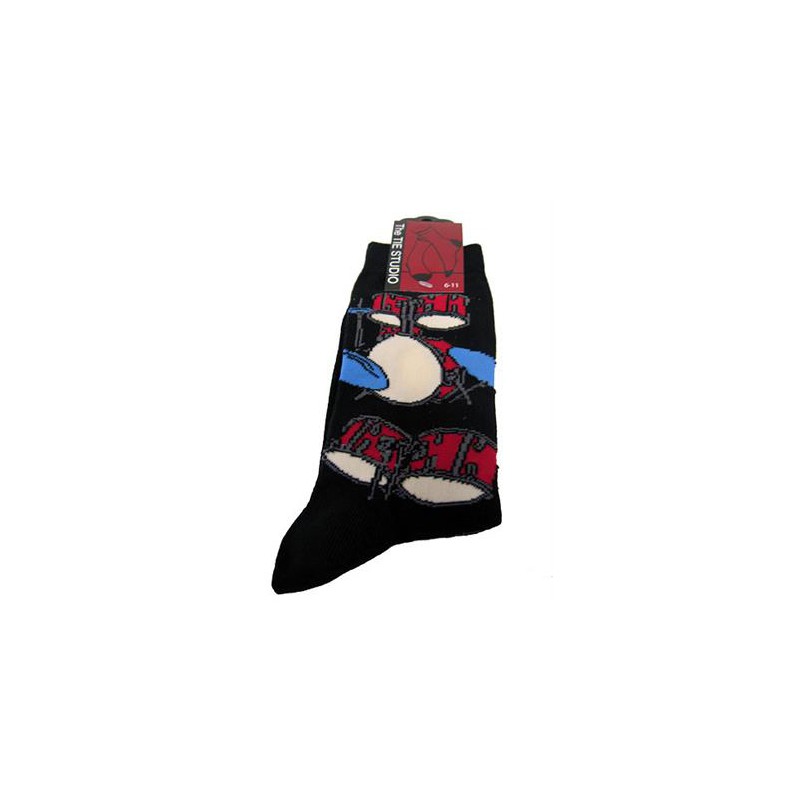 CHAUSSETTES BATTERIES ROUGE BLUES TAILLE 39/45 BATCH17010