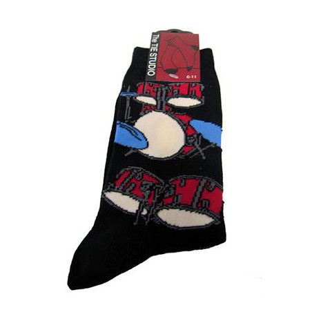 CHAUSSETTES BATTERIES ROUGE BLUES TAILLE 39/45 BATCH17010