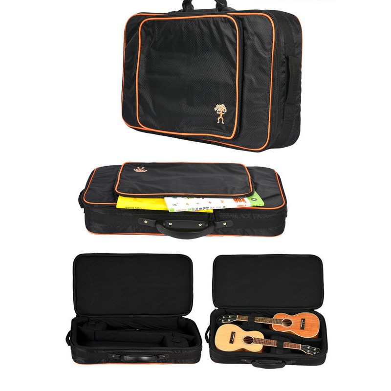 ETUI ANUENUE DOUBLE UKULELE CONCERT ANNUCDB