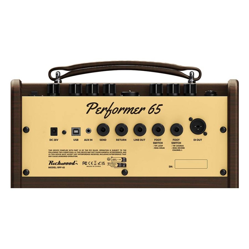 AMPLI RICHWOOD PERFORMER 65 60WATTS