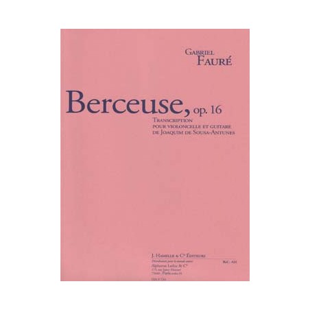 FAURE BERCEUSE OP.16 HA9734