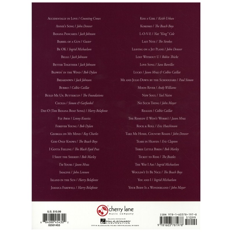 UKULELE THE MOST REQUESTED SONGS 02501453