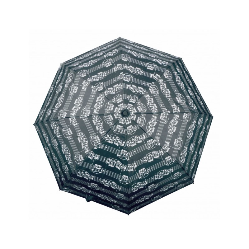 PARAPLUIE PETIT MODELE PARTITION MUSIQUE NOIR U2000