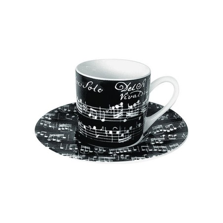 TASSE ESPRESSO VIVALDI LIBRETTO BLACK HP2829