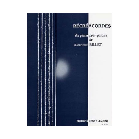 BILLET RECREACORDES HL24718