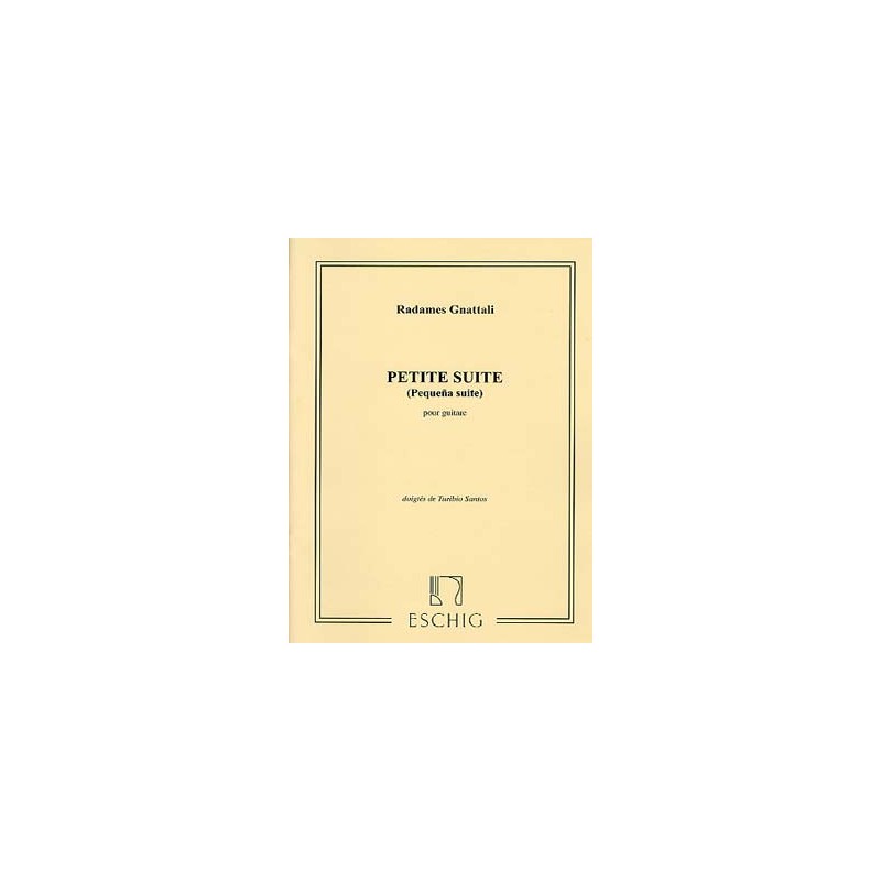 GNATTALI PETITE SUITE (PEQUENA SUITE) ME8676