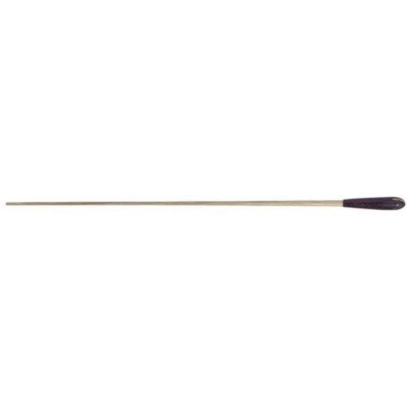BAGUETTE DE DIRECTION BOIS POIGNEE PALISSANDRE LAITON 36CM