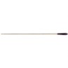 BAGUETTE DE DIRECTION BOIS POIGNEE PALISSANDRE LAITON 36CM