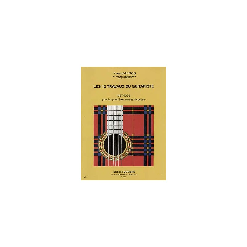 D'ARROS 12 TRAVAUX DU GUITARISTE