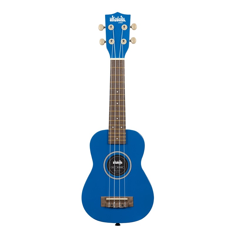 UKULELE KALA SOPRANO UKADELIC BLUE INK