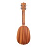 UKULELE KALA SOPRANO PINEAPPLE ACAJOU SATINE