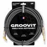 CABLE GROOVIT JACK/JACK TWEED TRESSE 3M GRIS