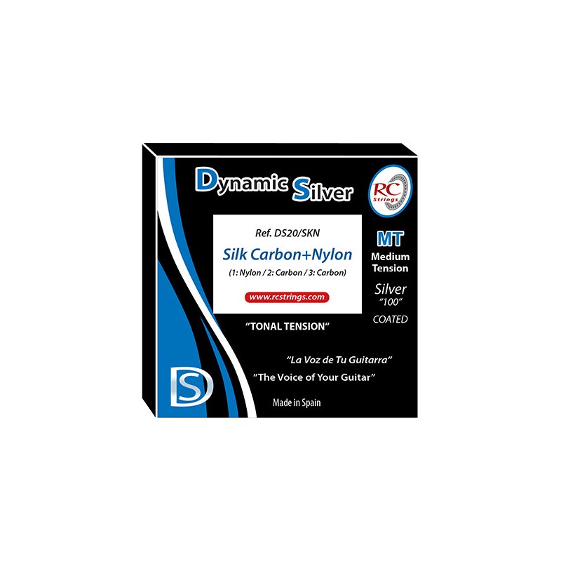 ROYAL CLASSICS DYNAMIC SILVER SILK CARBON + NYLON DS20/SKN