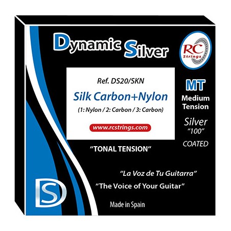 ROYAL CLASSICS DYNAMIC SILVER SILK CARBON + NYLON DS20/SKN