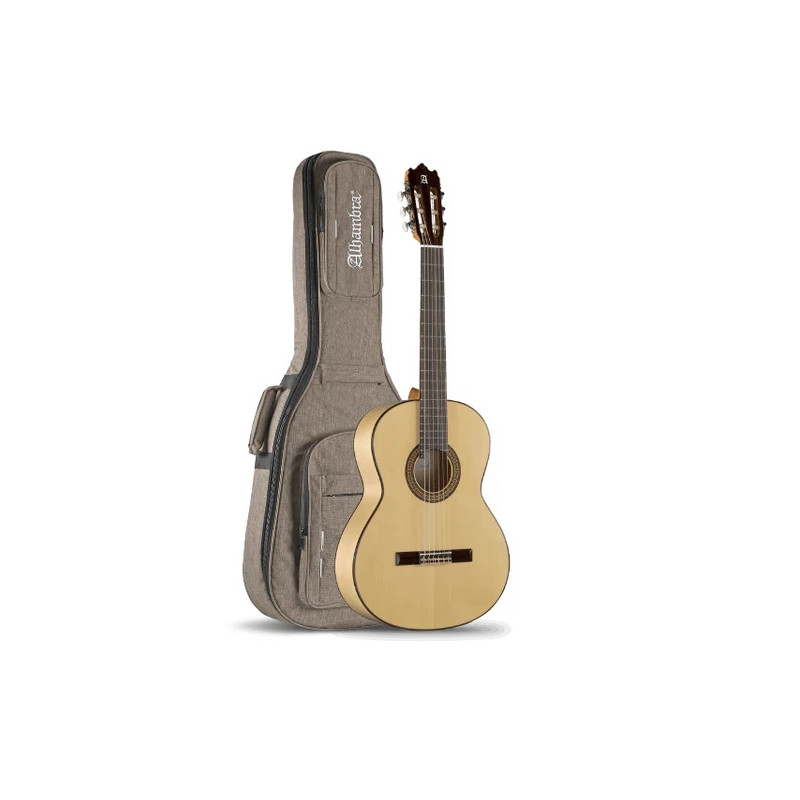 GUITARE ALHAMBRA FLAMENCO 3F PURE GOLPEADOR AVEC HOUSSE