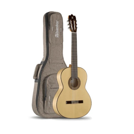 GUITARE ALHAMBRA FLAMENCO 3F PURE GOLPEADOR AVEC HOUSSE