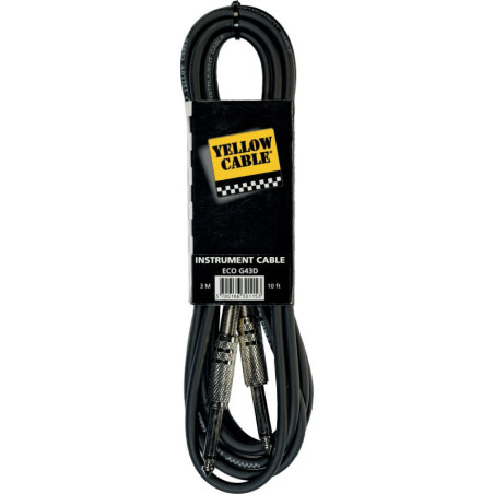 CABLE YELLOW CABLE JACK/JACK 3M ECO G43D
