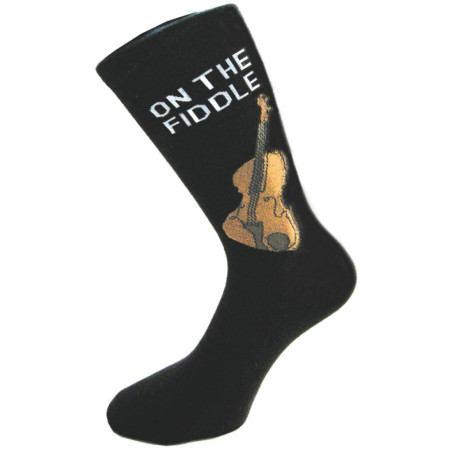 CHAUSSETTES NOIRES VIOLON MGC TAILLE 39/45