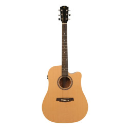 GUITARE PRODIPE FOLK DREADNOUGHT ELECTRO ACOUSTIQUE SD25CEQ