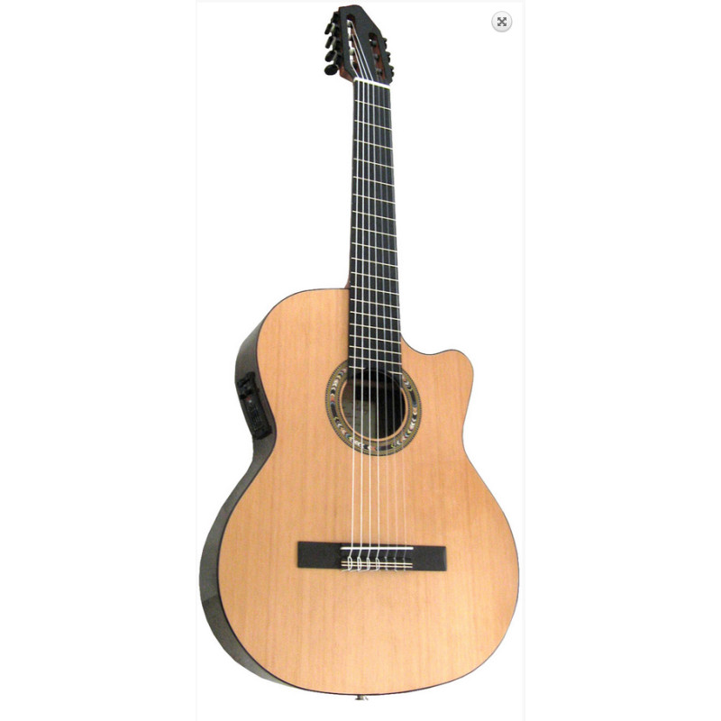 GUITARE KREMONA FIESTA 7 CORDES F65CCW-SB7