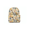 SAC A DOS BE CLASSIC MOTIFS GUITARES COLORIS CREME