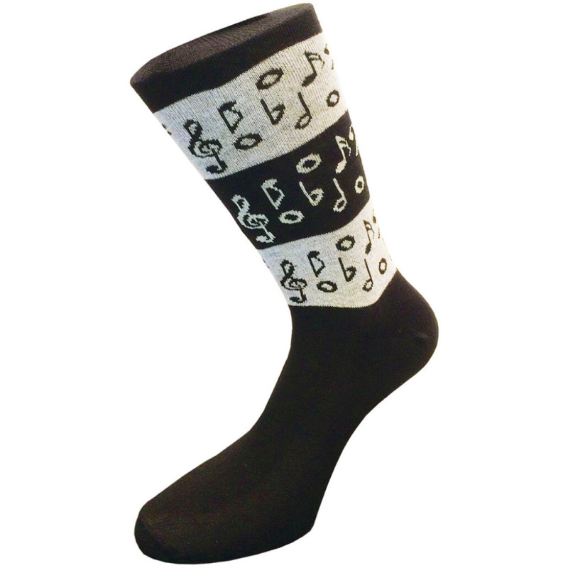 CHAUSSETTES NOIRES NOTES MGC TAILLE 39/45