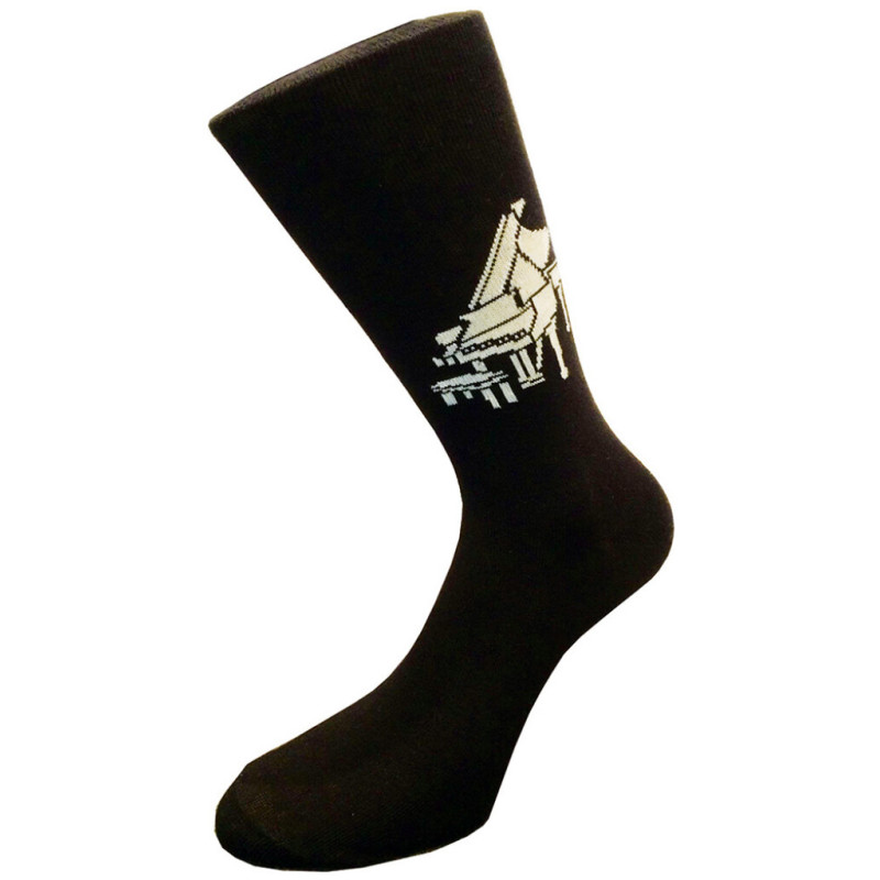 CHAUSSETTES NOIRES PIANO MGC TAILLE 39/45