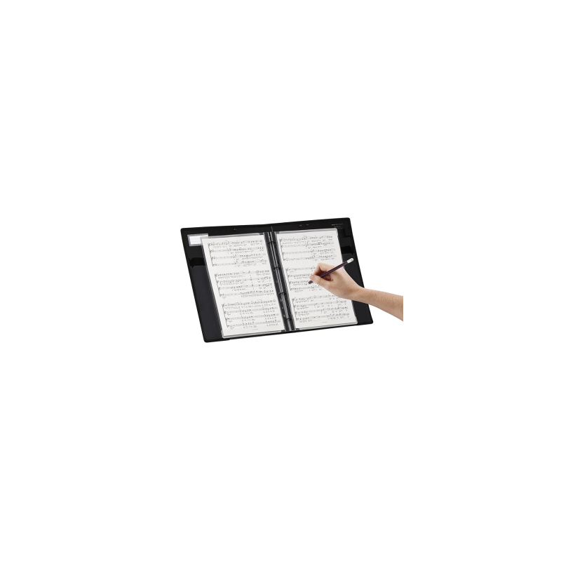 DOSSIER DE RANGEMENT pour partitions de musique Format A4 40 pochettes G Clef... EUR 31,86