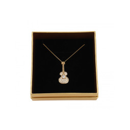 COLLIER GUITARE PLAQUÉ OR 44 CM EN BOITE N2019 