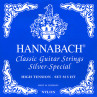 HANNABACH SILVER BLEU HIGH TENSION CORDE 4 RE 8154HT