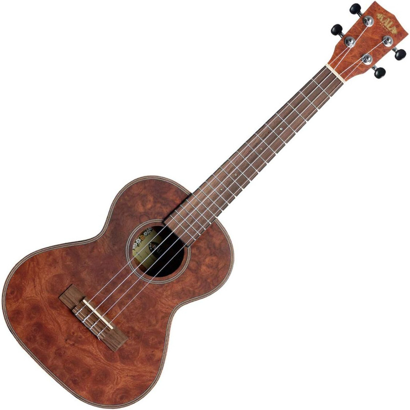 UKULELE KALA TENOR CHOCOLATE EXOTIC BURL AVEC HOUSSE