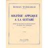 WORSCHECH SOLFEGE APPLIQUE A LA GUITARE 1