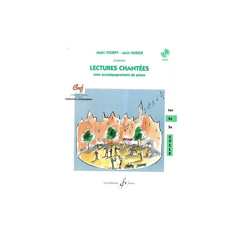 VOIRPY LECTURES CHANTEES 2 + CD