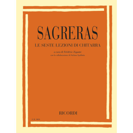 SAGRERAS 6EMES LECONS DE GUITARE