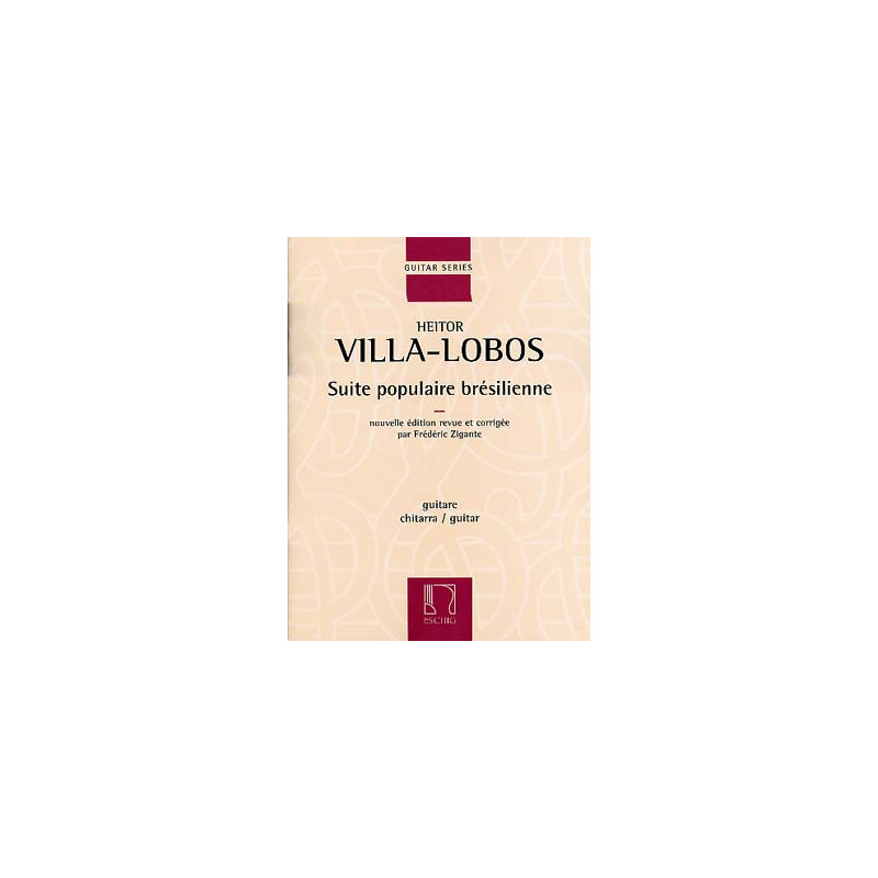 VILLA LOBOS SUITE POPULAIRE BRESILIENNE DF15721