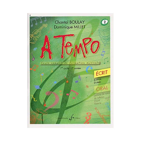 BOULAY A TEMPO VOLUME 2 ECRIT GB7479