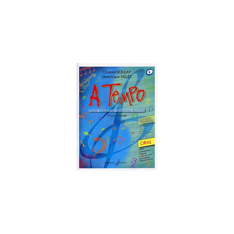 BOULAY A TEMPO VOLUME 6 ORAL