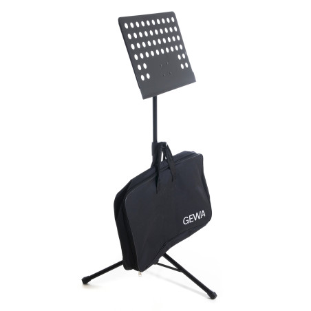 PUPITRE ORCHESTRE NOIR PERFORE EN HOUSSE OMS-20B-BAG