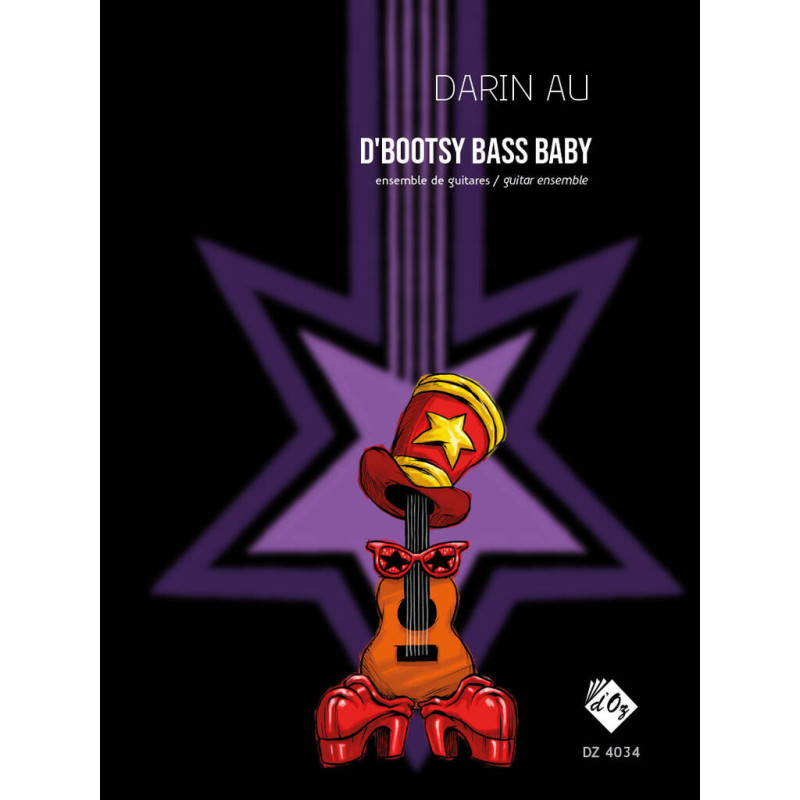 DARIN AU D'BOOTSY BASS BABY ENSEMBLE GUITARES DZ4034