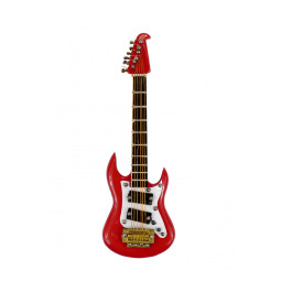 MAGNET 3D GUITARE STRATOCASTER ROUGE 10CM M1033