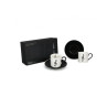 TASSES ESPRESSO MOTIF CLE DE SOL 2 PIECES
