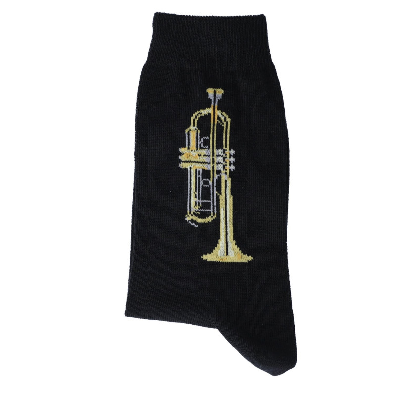 CHAUSSETTES 39/42 NOIRES TROMPETTE MUSIK-BOUTIQUE SOTR3942