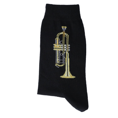 CHAUSSETTES 39/42 NOIRES TROMPETTE MUSIK-BOUTIQUE SOTR3942