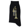 CHAUSSETTES 39/42 NOIRES TROMPETTE MUSIK-BOUTIQUE SOTR3942