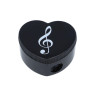 TAILLE CRAYONS COEUR MOTIF CLE DE SOL S2003