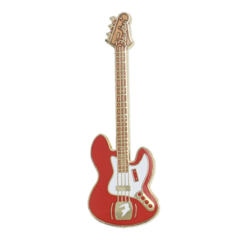 PIN'S GUITARE ELECTRIQUE ROUGE