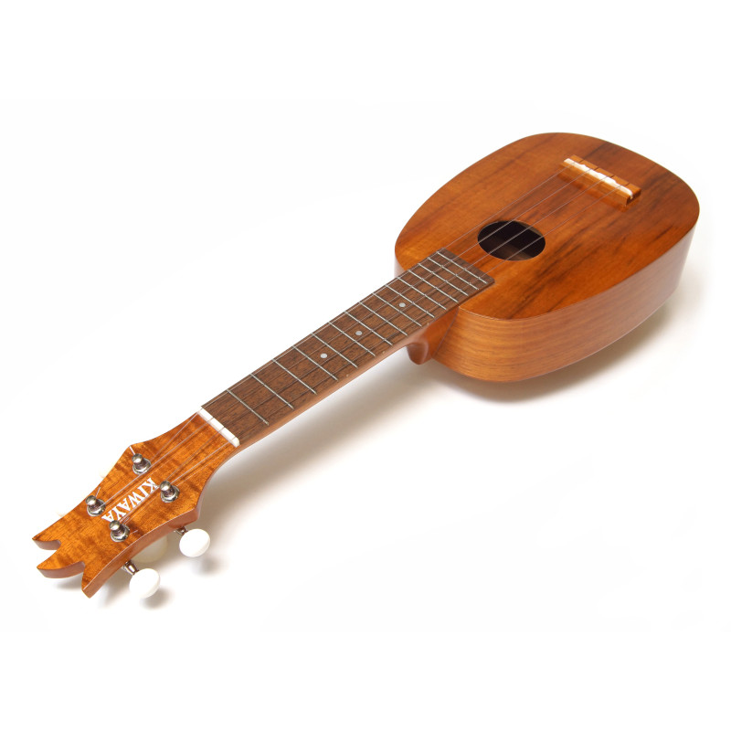 UKULELE KIWAYA FAMOUS SOPRANO KOA HAWAIEN PINEAPPLE FS4PG