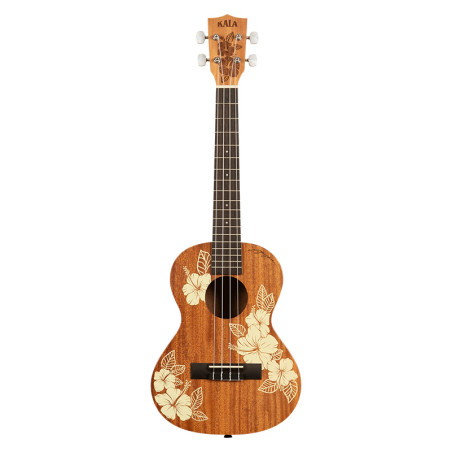 UKULELE KALA TENOR MAORI HIBISCUS MAHOGANY AVEC HOUSSE