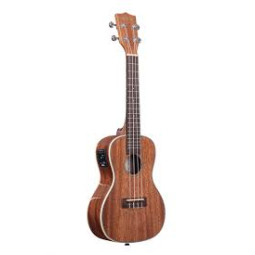 UKULELE KALA CONCERT GLOSS MAHOGANY ELECTRO ACOUSTIQUE KACGE